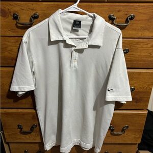 Nike Golf Polo Shirt Large White